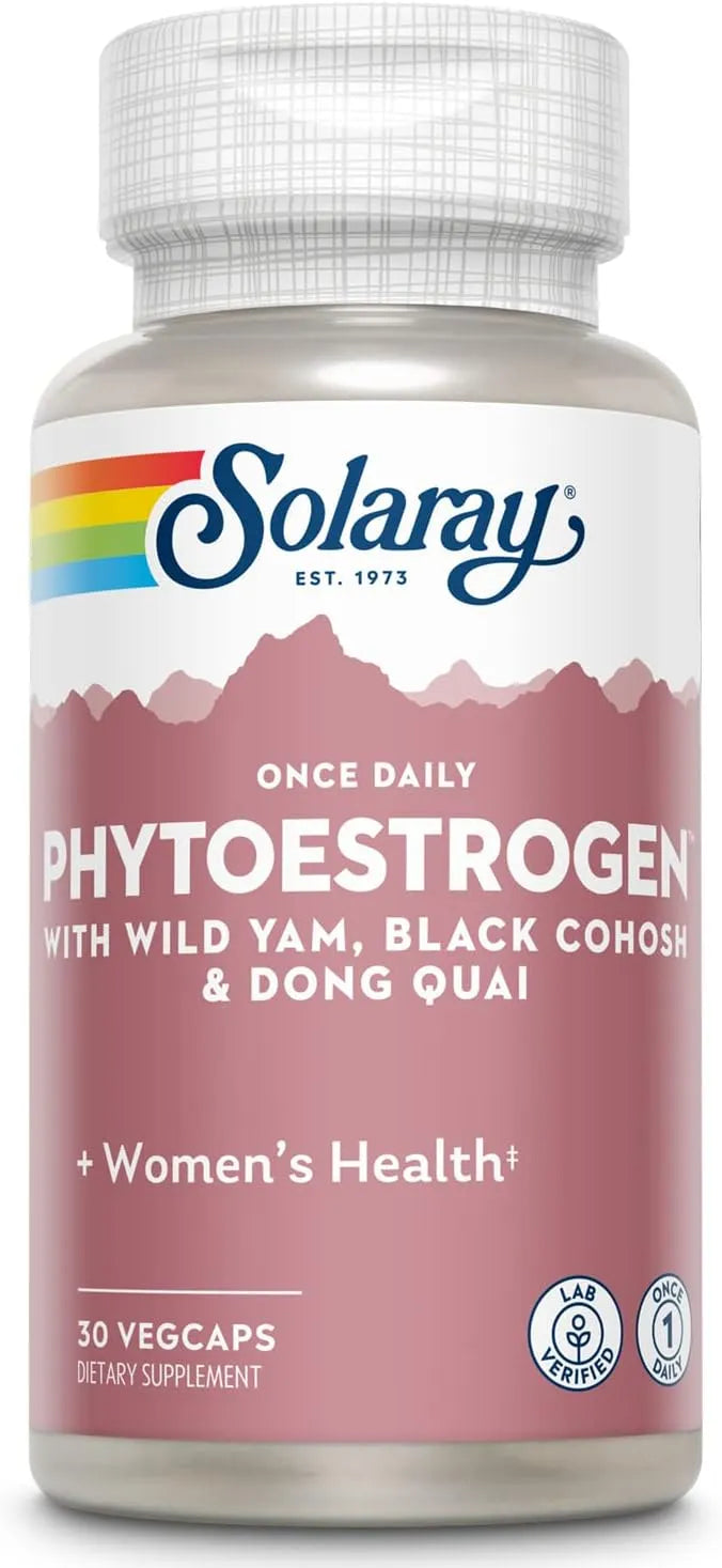 SOLARAY - SOLARAY Once Daily Phytoestrogen 30 Capsulas - The Red Vitamin MX - Suplementos Alimenticios - {{ shop.shopifyCountryName }}