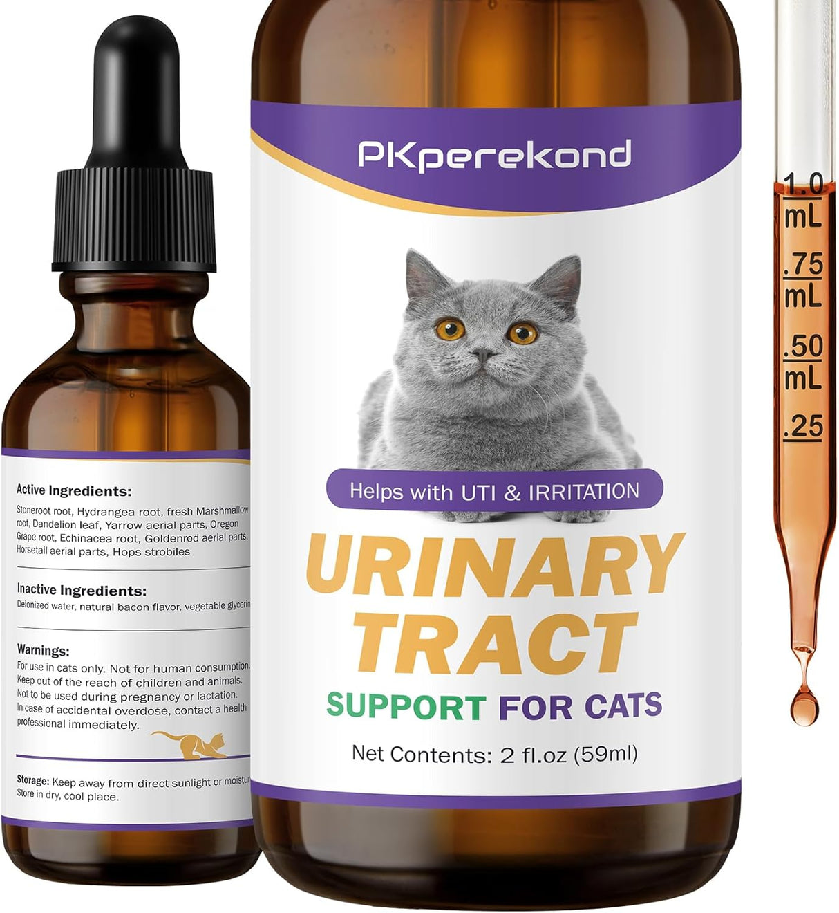 PKperekond Urinary Tract Support for Cats 2 Fl.Oz.