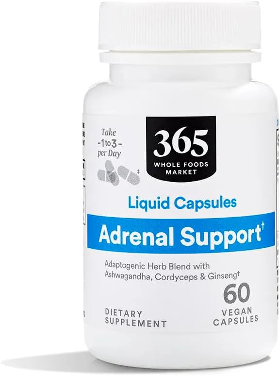365 - 365 by Whole Foods Market Adrenal Support 60 Capsulas - The Red Vitamin MX - Suplementos Alimenticios - {{ shop.shopifyCountryName }}