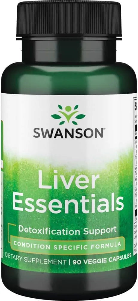SWANSON - Swanson Liver Essentials 90 Capsulas - The Red Vitamin MX - Suplementos Alimenticios - {{ shop.shopifyCountryName }}