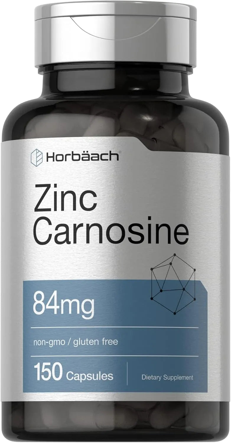 HORBAACH - Horbaach Zinc Carnosine 84Mg. 150 Capsulas - The Red Vitamin MX - Suplementos Alimenticios - {{ shop.shopifyCountryName }}