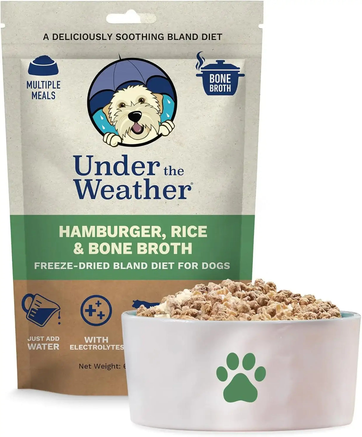 UNDER THE WEATHER - Under the Weather Bland Diet for Dogs Rice Hamburger & Bone Broth 6 Oz. 2 - The Red Vitamin MX - Medicamentos Sin Receta Para Perros - {{ shop.shopifyCountryName }}
