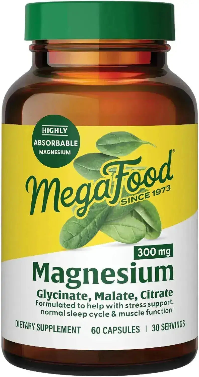 MEGAFOOD - MegaFood Magnesium 300Mg. 60 Capsulas - The Red Vitamin MX - Suplementos Alimenticios - {{ shop.shopifyCountryName }}