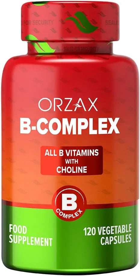 ORZAX - ORZAX Vitamin B Complex 120 Capsulas - The Red Vitamin MX - Suplementos Alimenticios - {{ shop.shopifyCountryName }}