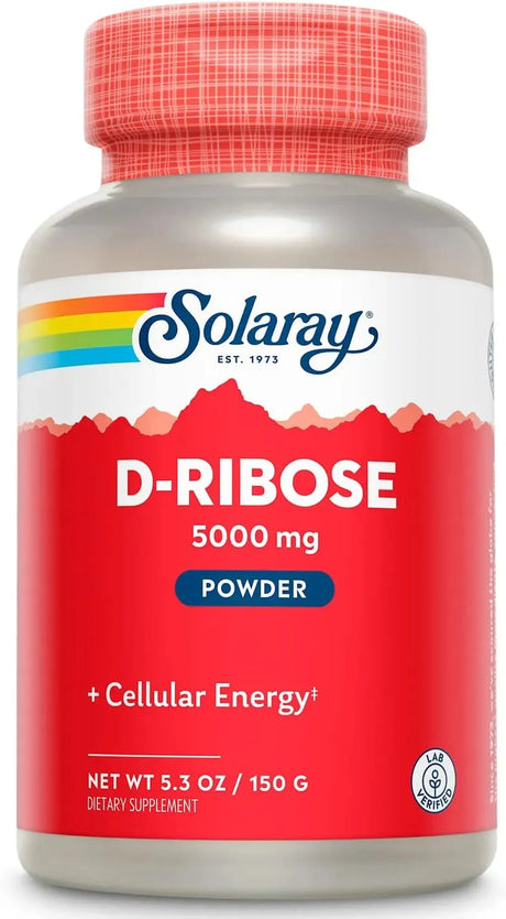SOLARAY - Solaray D-Ribose Powder 150Gr. - The Red Vitamin MX - Suplementos Alimenticios - {{ shop.shopifyCountryName }}