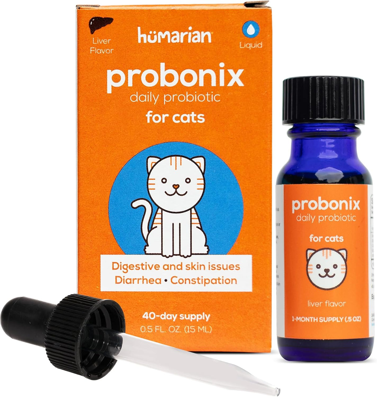 Humarian Probonix Liquid Probiotics for Cats 15Ml.