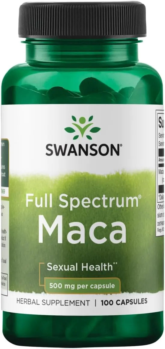 SWANSON - Swanson Full Spectrum Maca 500Mg. 100 Capsulas - The Red Vitamin MX - Suplementos Alimenticios - {{ shop.shopifyCountryName }}