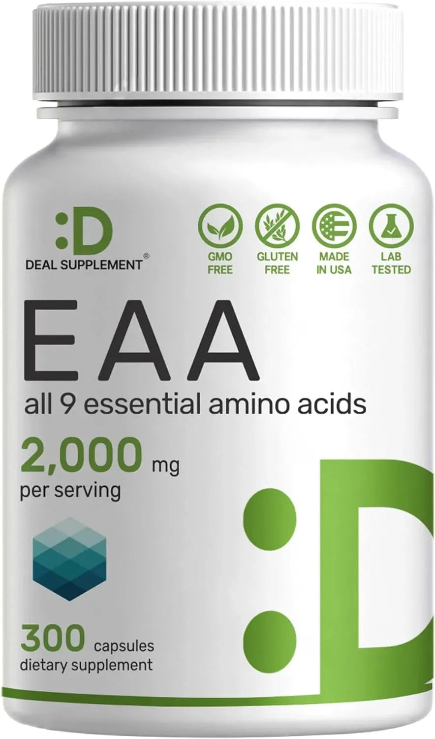 DEAL SUPPLEMENT - Deal Supplement Essential Amino Acids EAA 2000Mg. 300 Capsulas - The Red Vitamin MX - Suplementos Alimenticios - {{ shop.shopifyCountryName }}