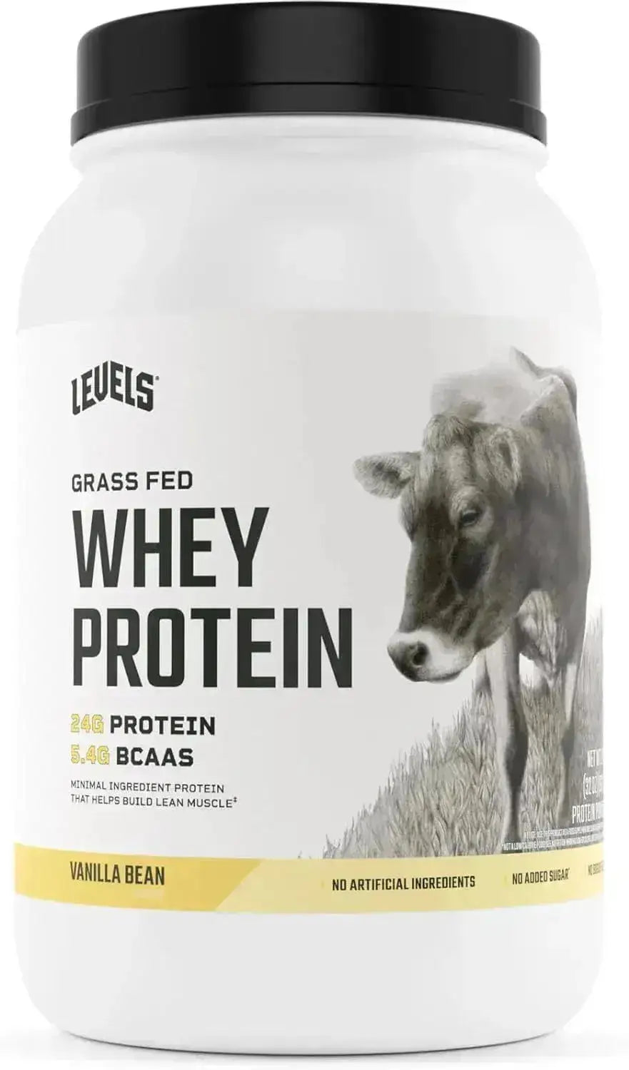 LEVELS - Levels Grass Fed Whey Protein Powder Vanilla Bean 2Lb. - The Red Vitamin MX - Suplementos Alimenticios - {{ shop.shopifyCountryName }}