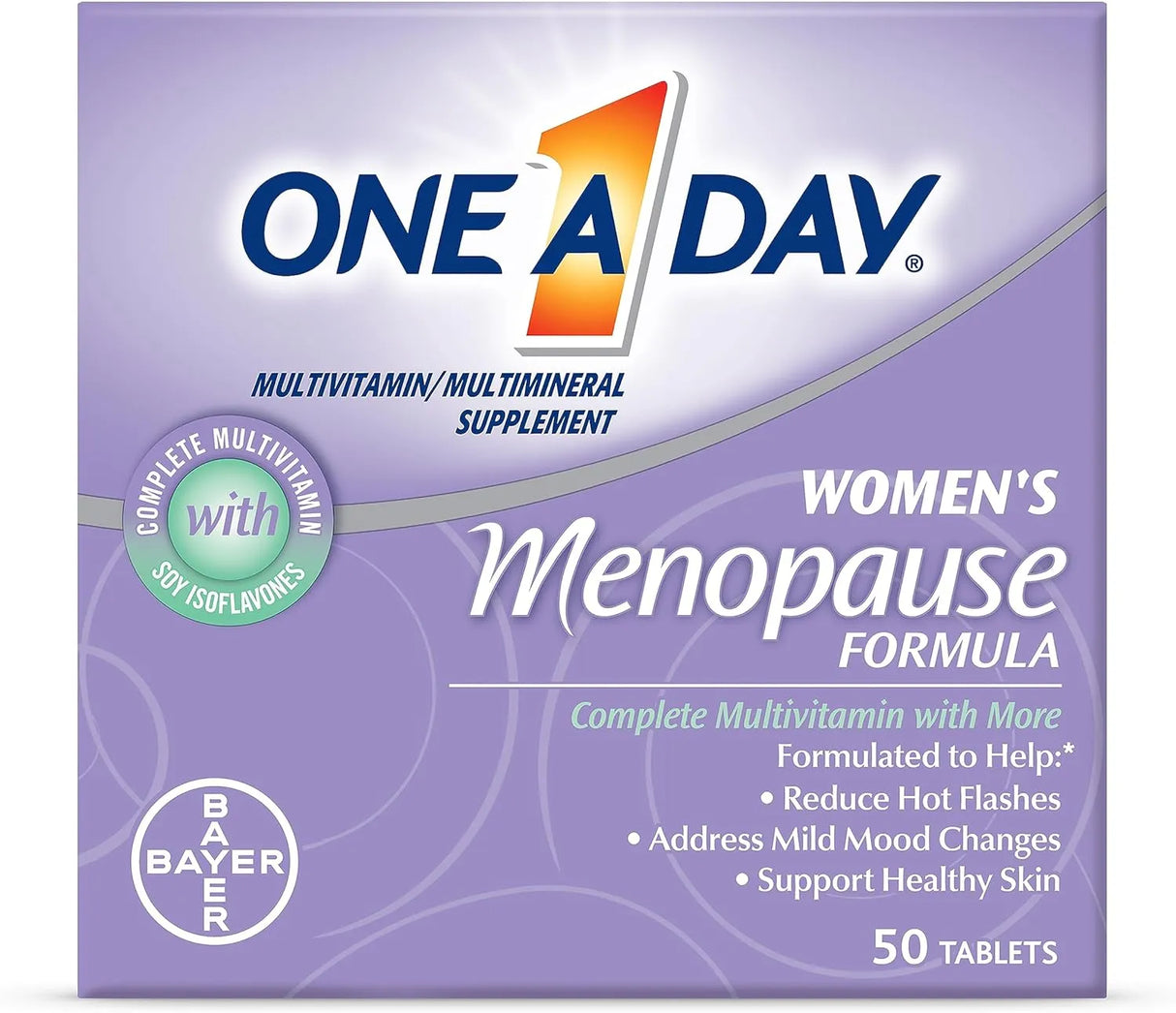 ONE A DAY - One A Day Women's Menopause Multivitamin 50 Tabletas - The Red Vitamin MX - Suplementos Alimenticios - {{ shop.shopifyCountryName }}