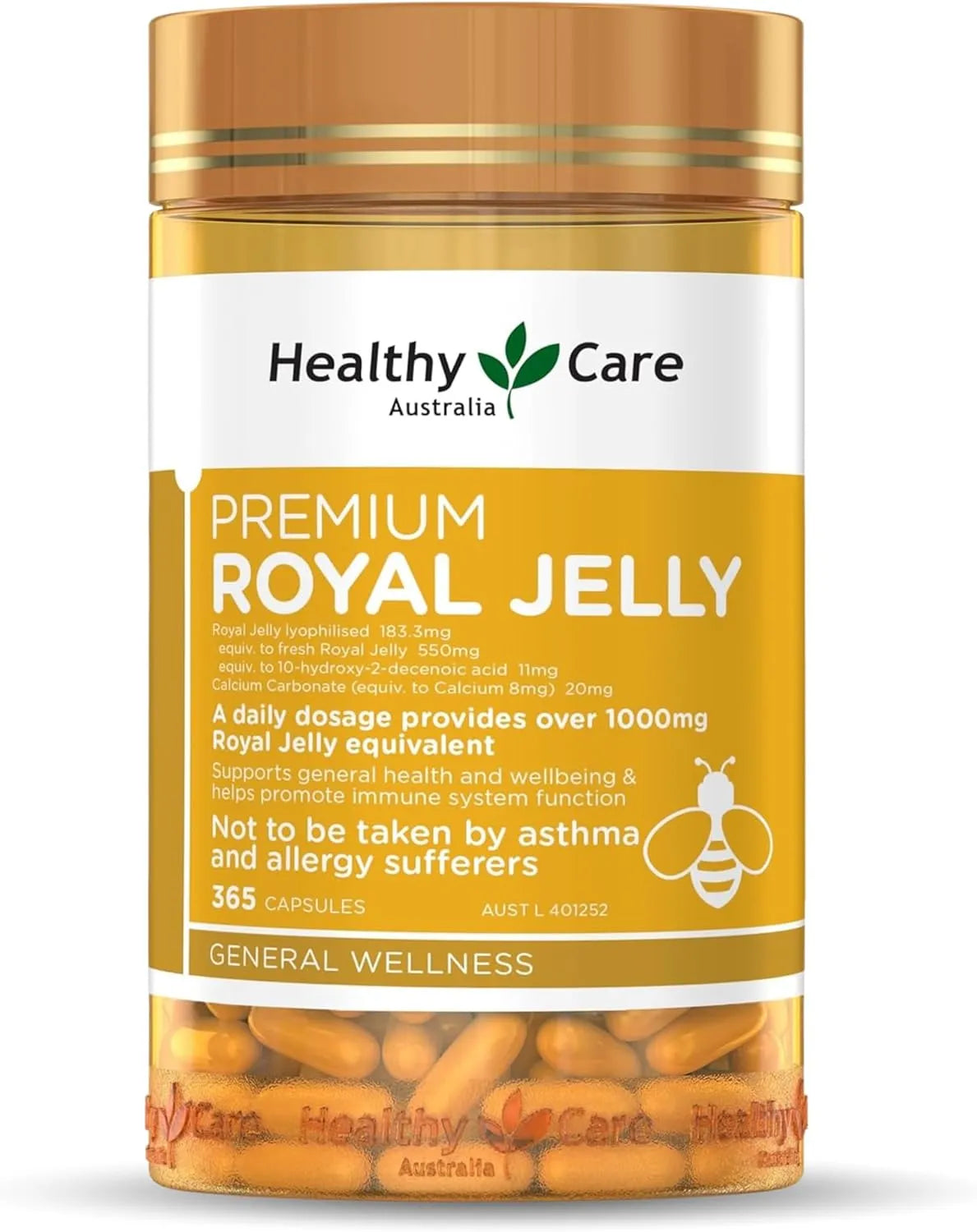 HEALTHY CARE - Healthy Care Royal Jelly 365 Capsulas - The Red Vitamin MX - Suplementos Alimenticios - {{ shop.shopifyCountryName }}