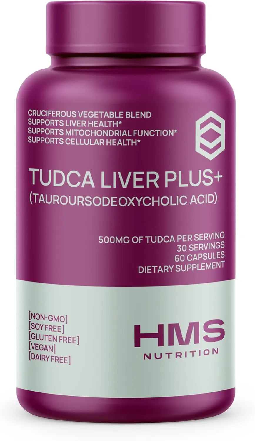 HMS NUTRITION - HMS Nutrition TUDCA Liver Plus+ 60 Capsulas - The Red Vitamin MX - Suplementos Alimenticios - {{ shop.shopifyCountryName }}