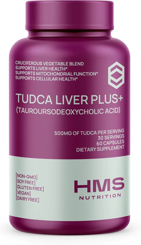 HMS NUTRITION - HMS Nutrition TUDCA Liver Plus+ 60 Capsulas - The Red Vitamin MX - Suplementos Alimenticios - {{ shop.shopifyCountryName }}