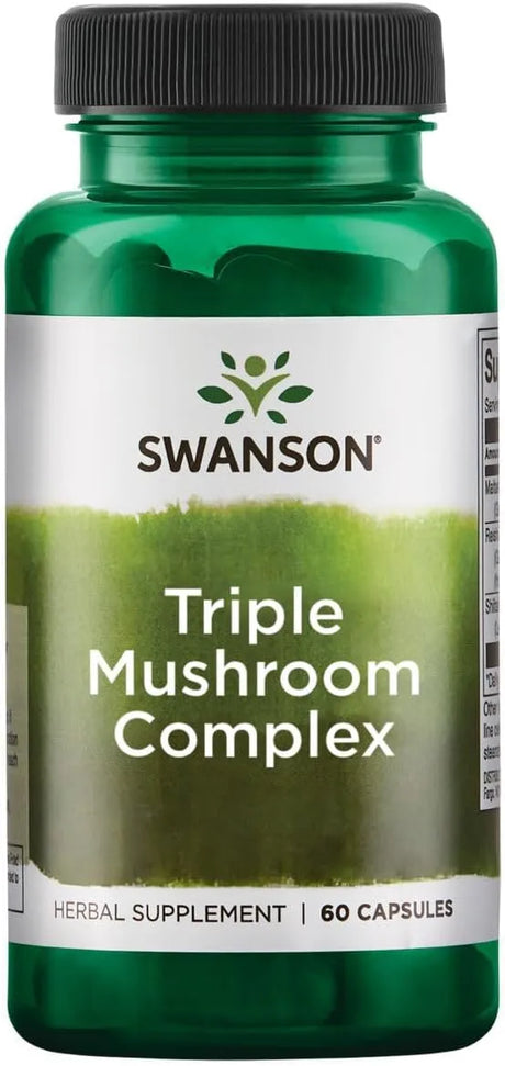 SWANSON - Swanson Triple Mushroom Complex 60 Capsulas - The Red Vitamin MX - Suplementos Alimenticios - {{ shop.shopifyCountryName }}