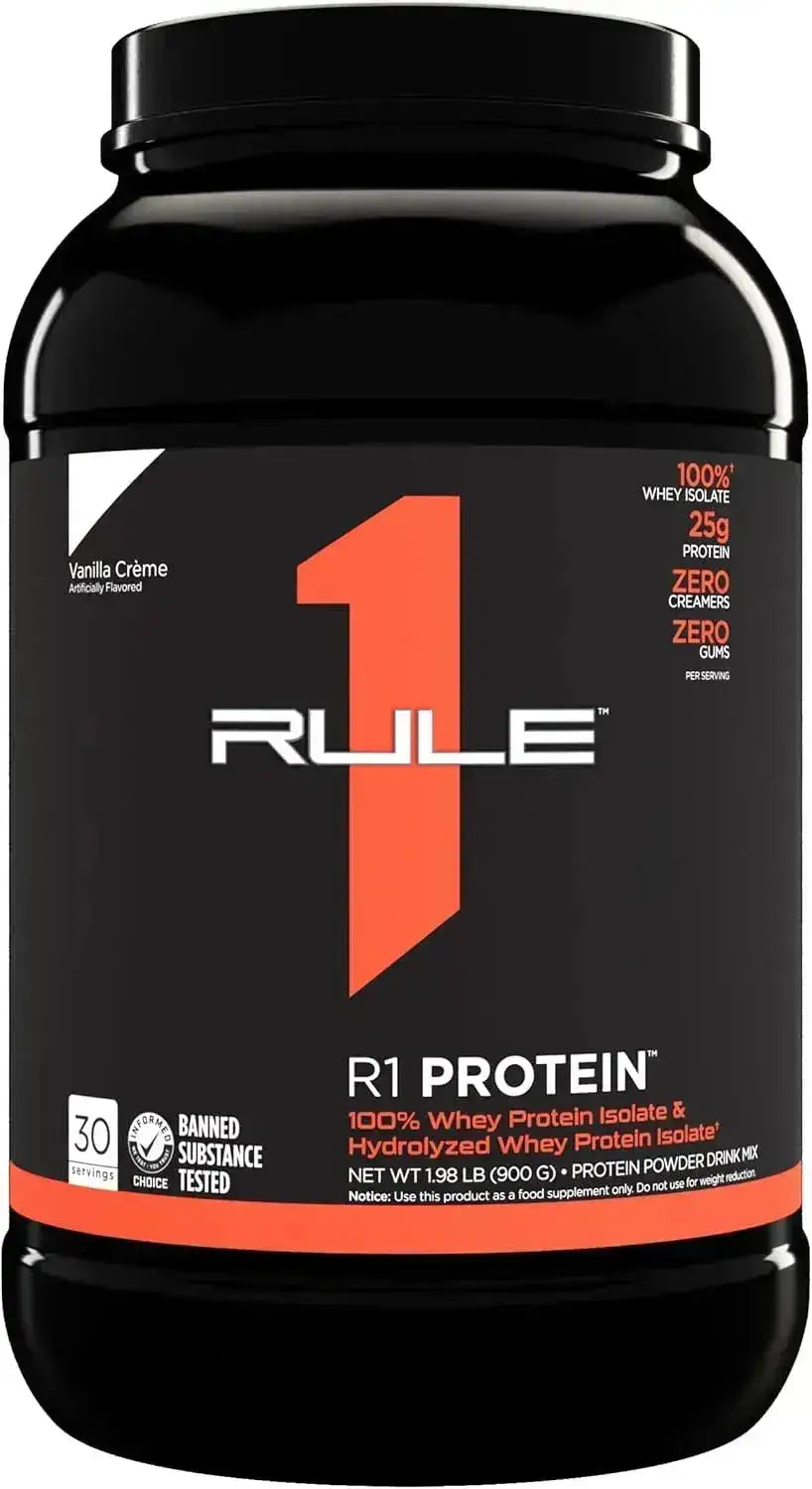 RULE ONE - Rule One Proteins R1 Protein Vanilla Créme 900Gr. - The Red Vitamin MX - Suplementos Alimenticios - {{ shop.shopifyCountryName }}
