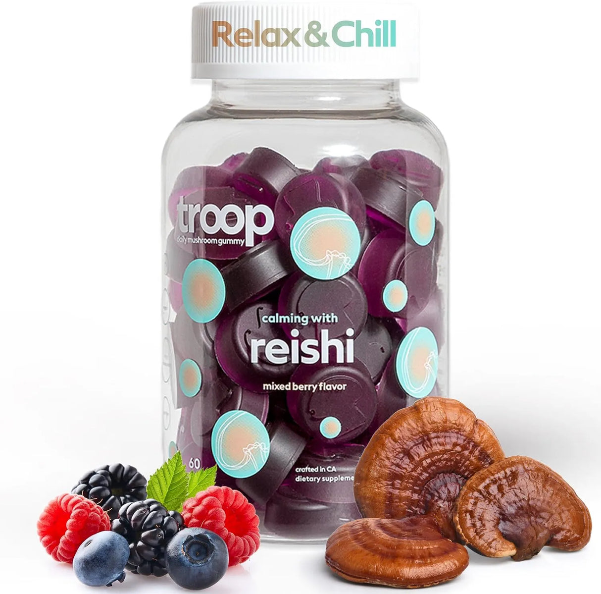 TROOP - Troop Reishi Mushroom Gummies 60 Gomitas - The Red Vitamin MX - Suplementos Alimenticios - {{ shop.shopifyCountryName }}
