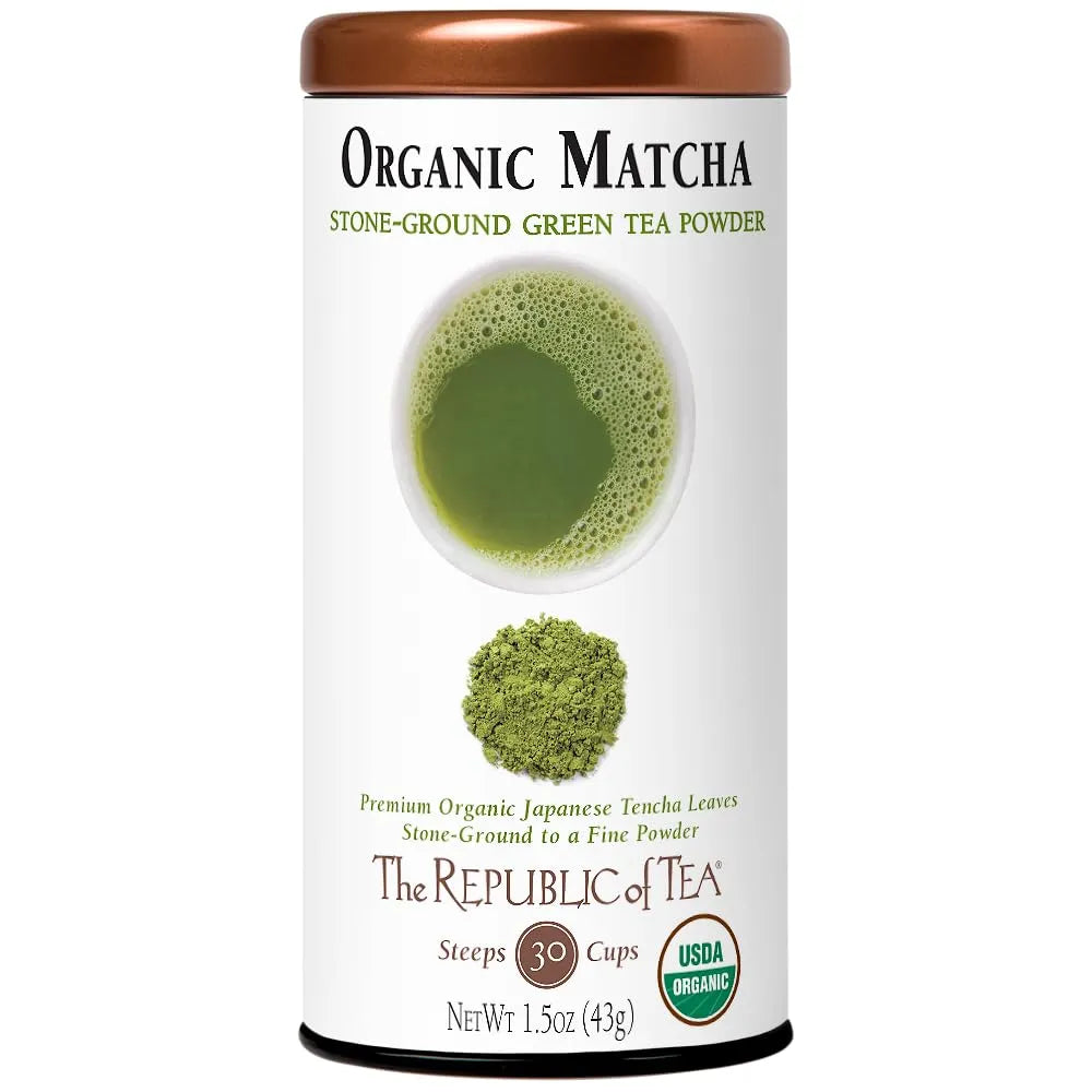 THE REPUBLIC OF TEA - The Republic of Tea Organic Full-Leaf Japanese Matcha Green Tea Powder 43Gr. - The Red Vitamin MX - Suplementos Alimenticios - {{ shop.shopifyCountryName }}