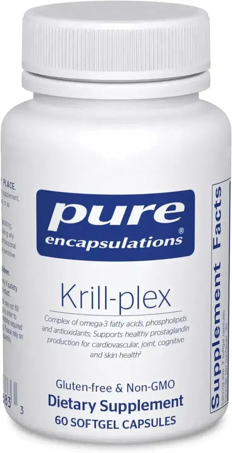 PURE ENCAPSULATIONS - Pure Encapsulations Krill-Plex 60 Capsulas Blandas - The Red Vitamin MX - Suplementos Alimenticios - {{ shop.shopifyCountryName }}
