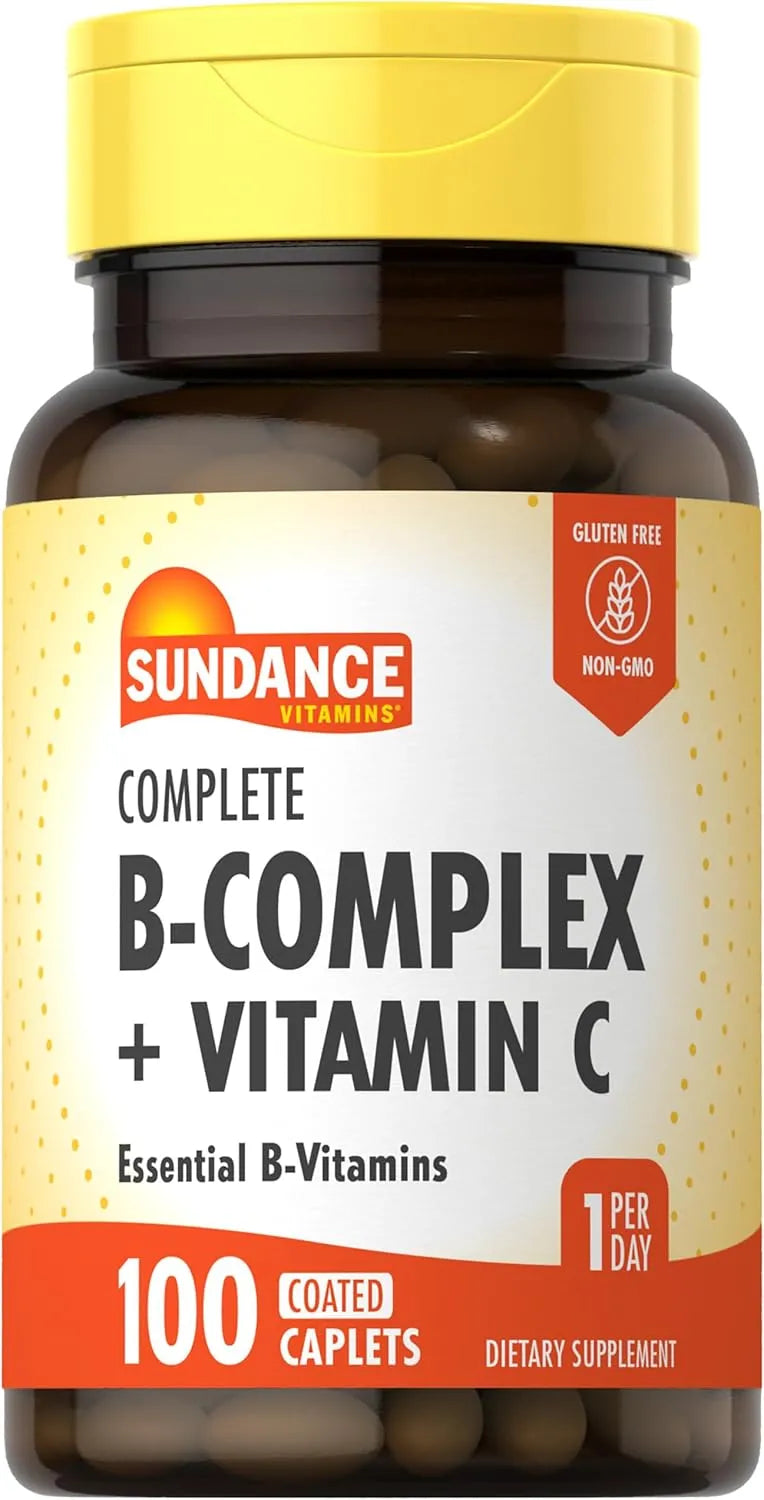 SUNDANCE - Sundance Complete B-Complex with Vitamin C 100 Tabletas - The Red Vitamin MX - Suplementos Alimenticios - {{ shop.shopifyCountryName }}