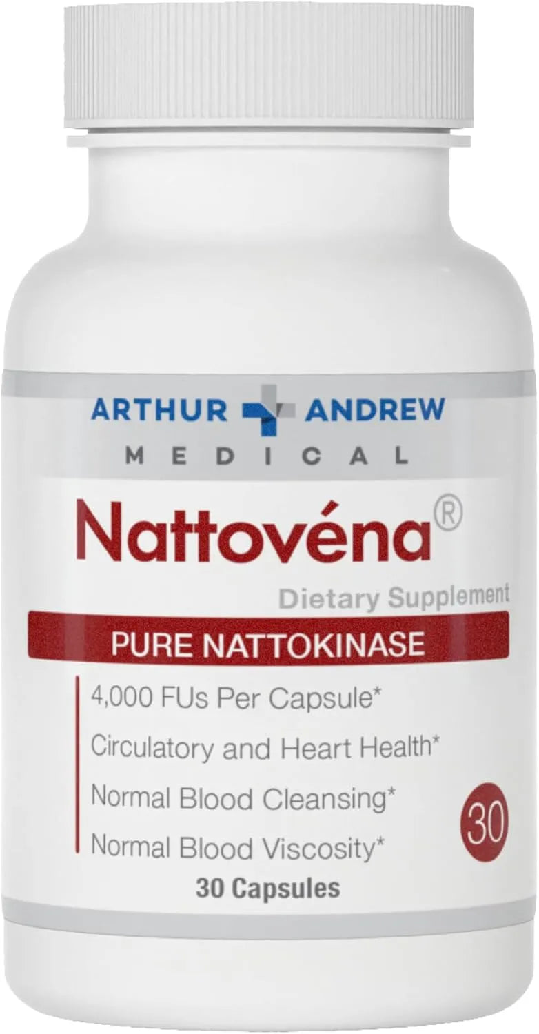 ARTHUR ANDREW - Arthur Andrew Medical Nattovena Pure Nattokinase 30 Capsulas - The Red Vitamin MX - Suplementos Alimenticios - {{ shop.shopifyCountryName }}