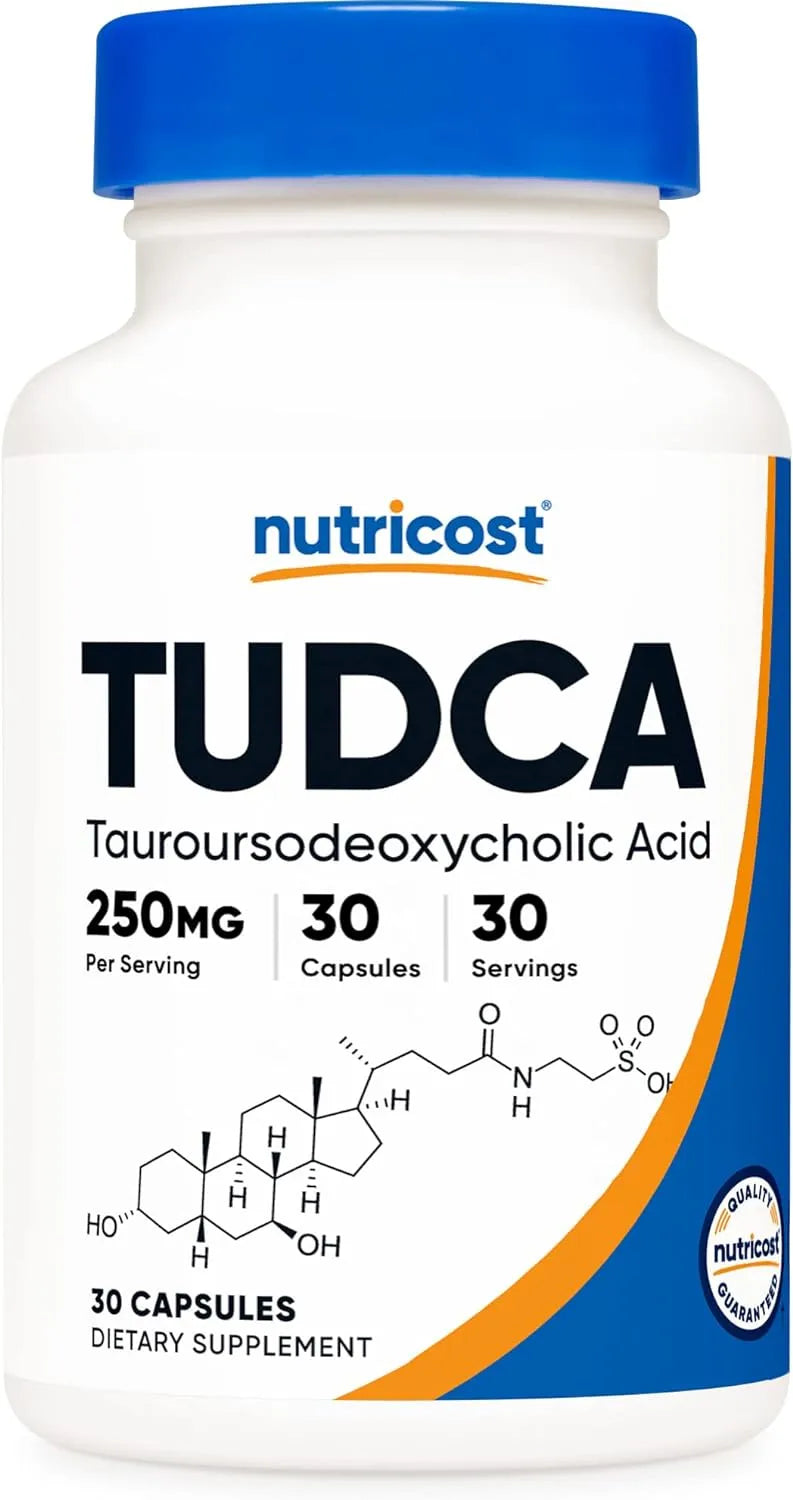 NUTRICOST - Nutricost TUDCA 250Mg. 30 Capsulas - The Red Vitamin MX - Suplementos Alimenticios - {{ shop.shopifyCountryName }}