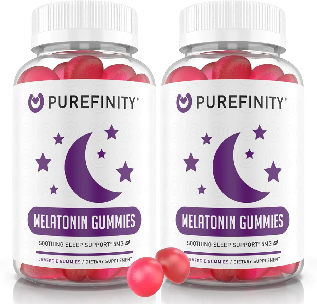 PUREFINITY - PUREFINITY Melatonin 5Mg. Gummies 120 Gomitas 2 Pack - The Red Vitamin MX - Suplementos Alimenticios - {{ shop.shopifyCountryName }}