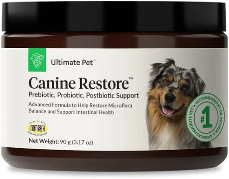 ULTIMATE PET - Ultimate Pet Nutrition Canine Restore Prebiotic Probiotic Postbiotic 90Gr. - The Red Vitamin MX - Probióticos Para Perros - {{ shop.shopifyCountryName }}