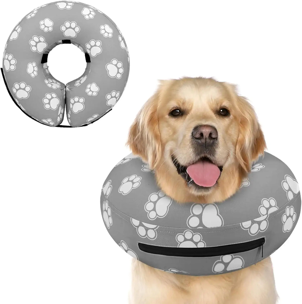 SUPET - Supet Inflatable Dog Cone Collar Alternative After Surgery XLARGE Neck 14"-18" - The Red Vitamin MX - Collares y Conos De Recuperación Para Perros - {{ shop.shopifyCountryName }}