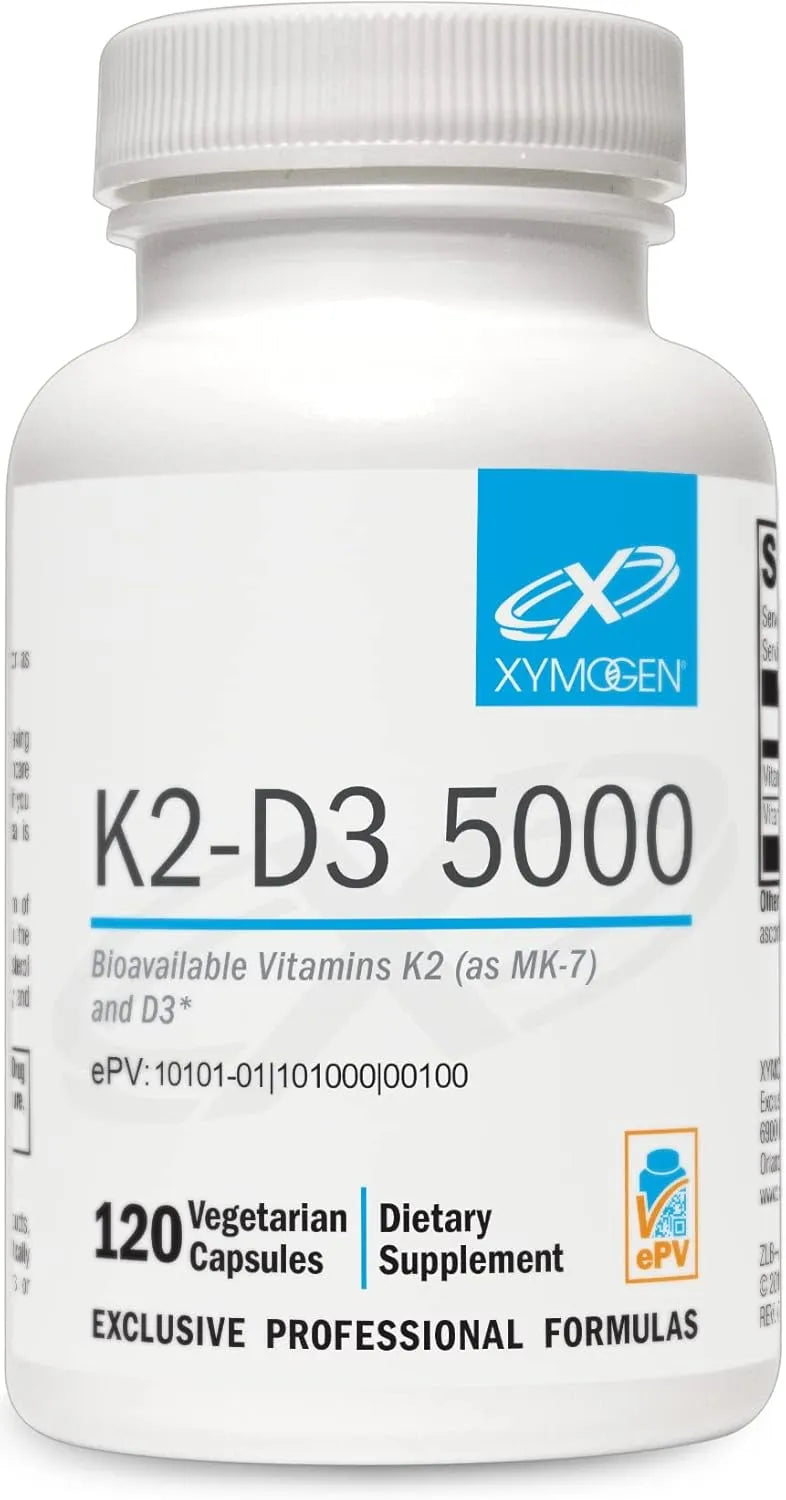 XYMOGEN - XYMOGEN K2-D3 5000 120 Capsulas - The Red Vitamin MX - Suplementos Alimenticios - {{ shop.shopifyCountryName }}