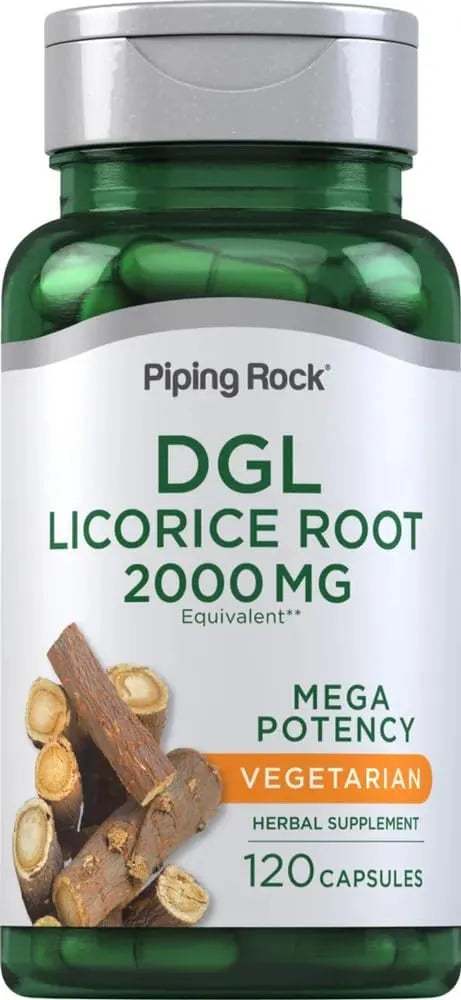 PIPING ROCK - Piping Rock DGL 2000Mg. 120 Capsulas - The Red Vitamin MX - Suplementos Alimenticios - {{ shop.shopifyCountryName }}