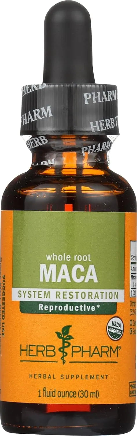 HERB PHARM - Herb Pharm Organic Maca Extract 1 Fl.Oz. - The Red Vitamin MX - Suplementos Alimenticios - {{ shop.shopifyCountryName }}