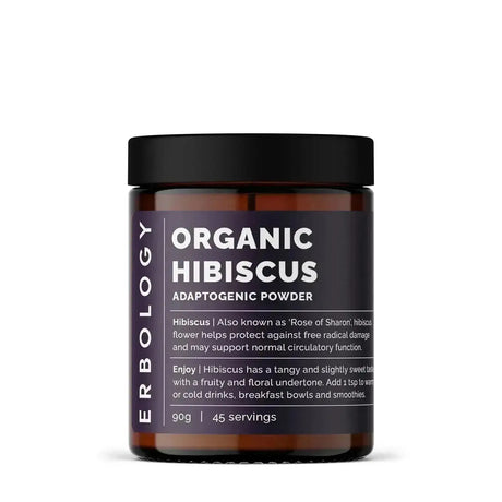 ERBOLOGY - Erbology Organic Hibiscus Powder 90Gr. - The Red Vitamin MX - Suplementos Alimenticios - {{ shop.shopifyCountryName }}