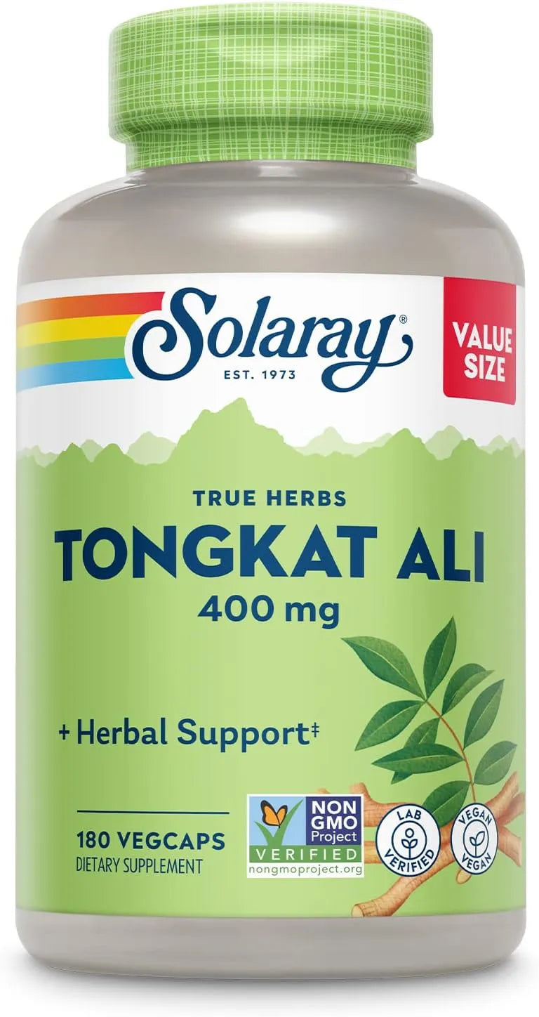 SOLARAY - SOLARAY Tongkat Ali 400Mg. 180 Capsulas - The Red Vitamin MX - Suplementos Alimenticios - {{ shop.shopifyCountryName }}