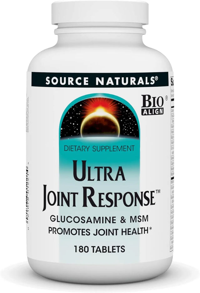 SOURCE NATURALS - Source Naturals Ultra Joint Response 180 Tabletas - The Red Vitamin MX - Suplementos Alimenticios - {{ shop.shopifyCountryName }}