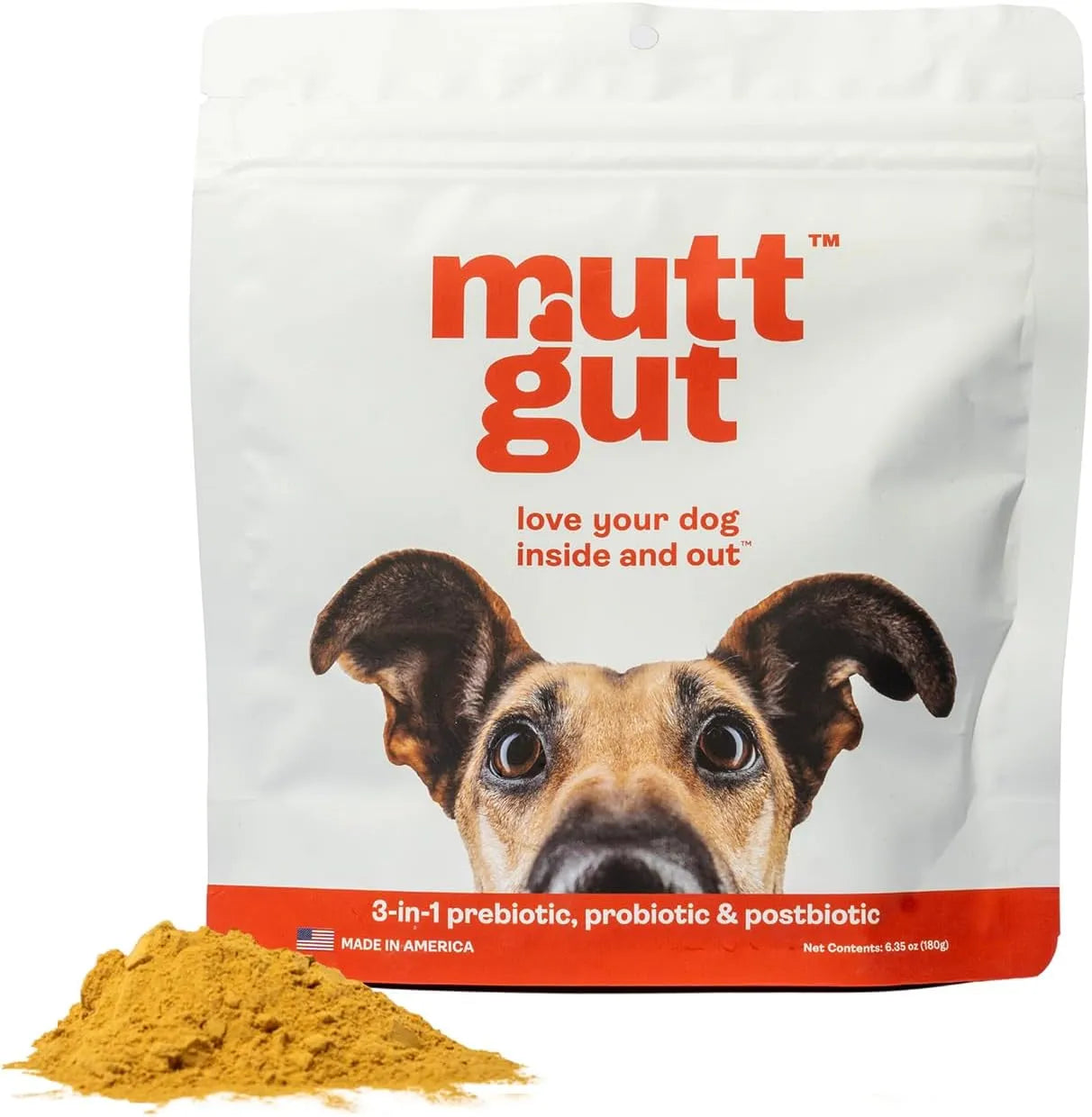 MUTTGUT - MUTTGUT All-Natural 3-in-1 Dog Probiotic 180Gr. - The Red Vitamin MX - Probióticos Para Perros - {{ shop.shopifyCountryName }}