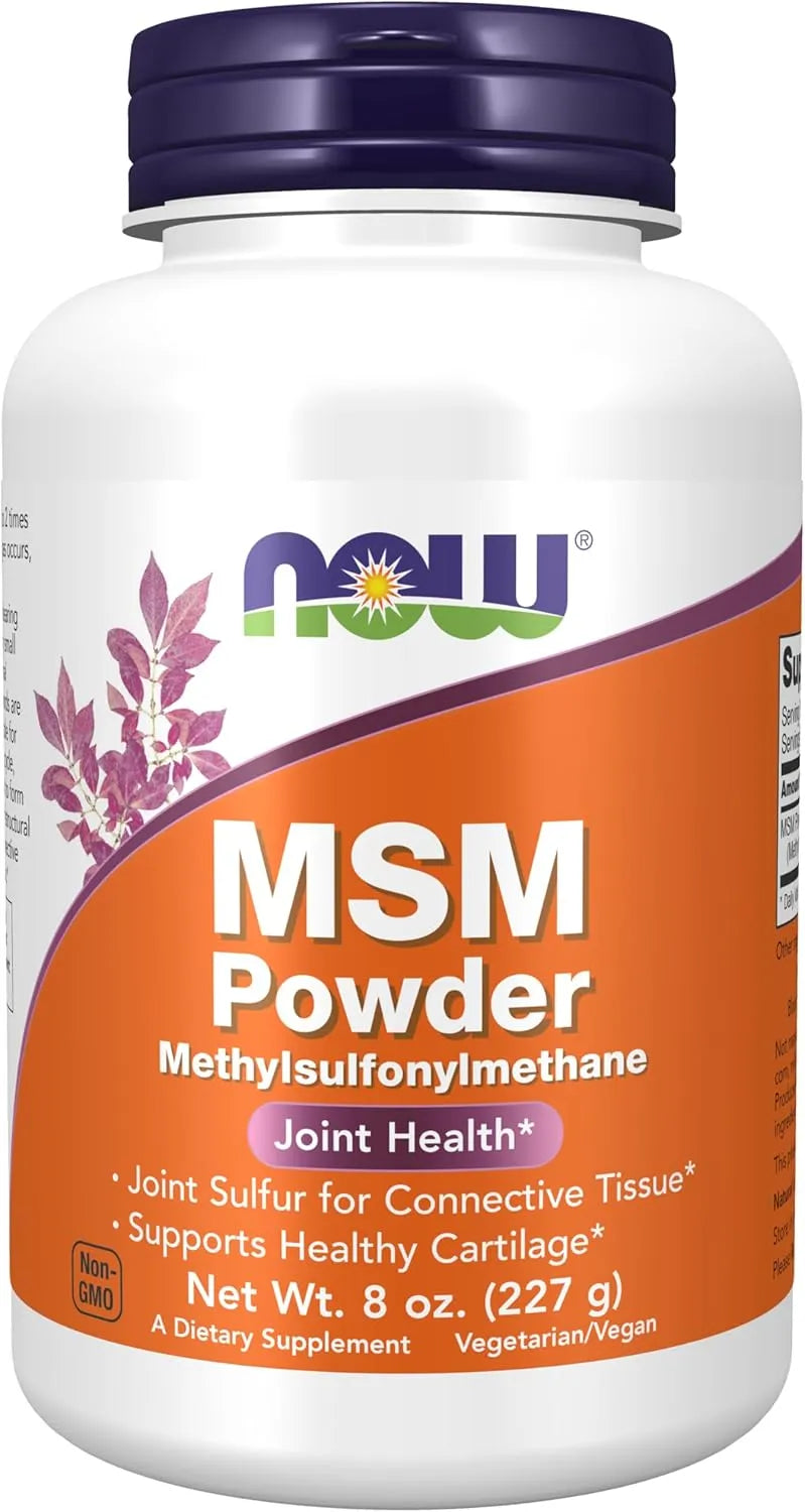 NOW SUPPLEMENTS - NOW Foods Supplements MSM Powder 227Gr. - The Red Vitamin MX - Suplementos Alimenticios - {{ shop.shopifyCountryName }}