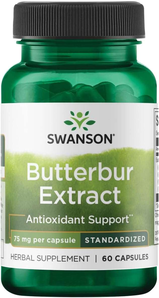 Swanson Butterbur Extract 75Mg. 60 Capsulas