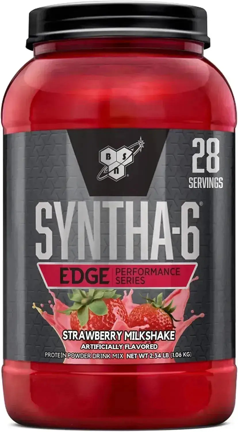 BSN - BSN SYNTHA-6 Edge Protein Powder Strawberry Milkshake 1.06 Kg. - The Red Vitamin MX - Suplementos Alimenticios - {{ shop.shopifyCountryName }}