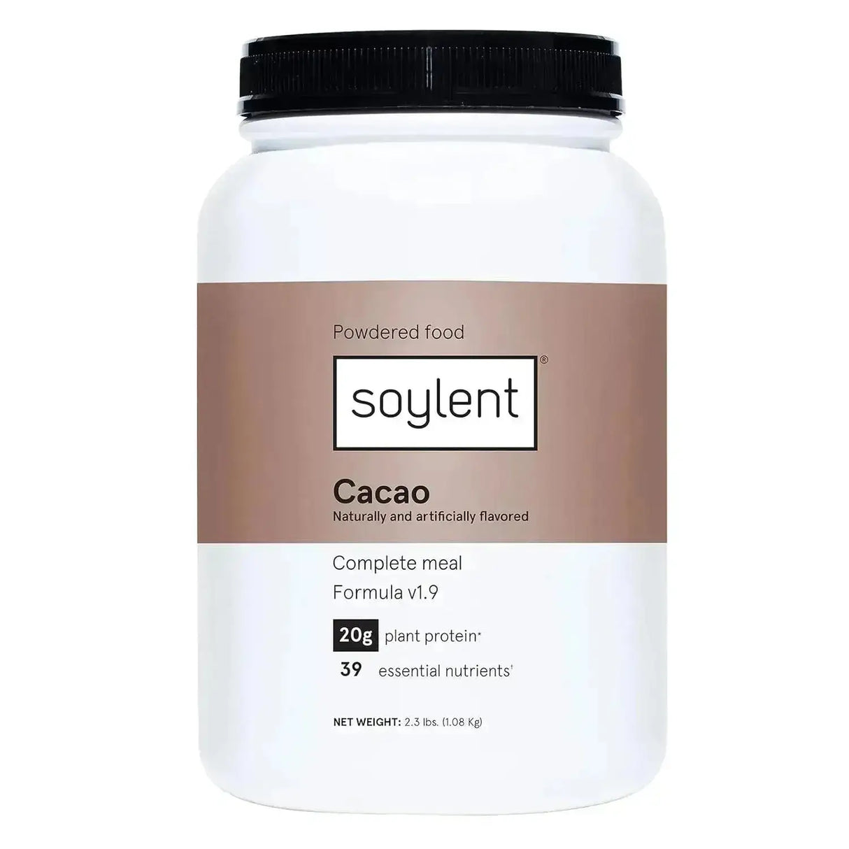 SOYLENT - Soylent Complete Nutrition Meal Replacement Protein Powder Cacao 1.08 Kg. - The Red Vitamin MX - Suplementos Alimenticios - {{ shop.shopifyCountryName }}
