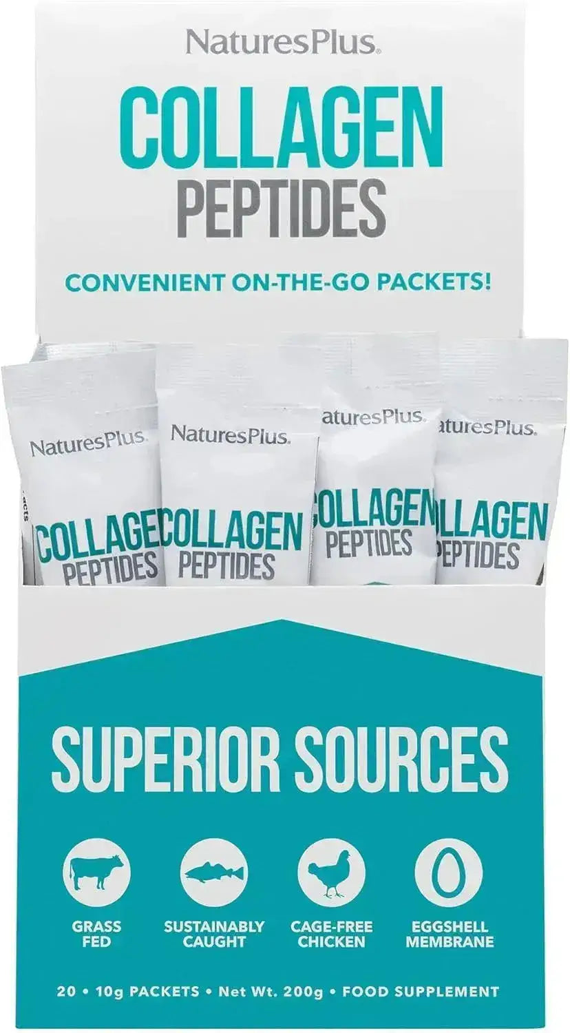 NATURES PLUS - Natures Plus Collagen Peptides 20 Paquetes - The Red Vitamin MX - Suplementos Alimenticios - {{ shop.shopifyCountryName }}