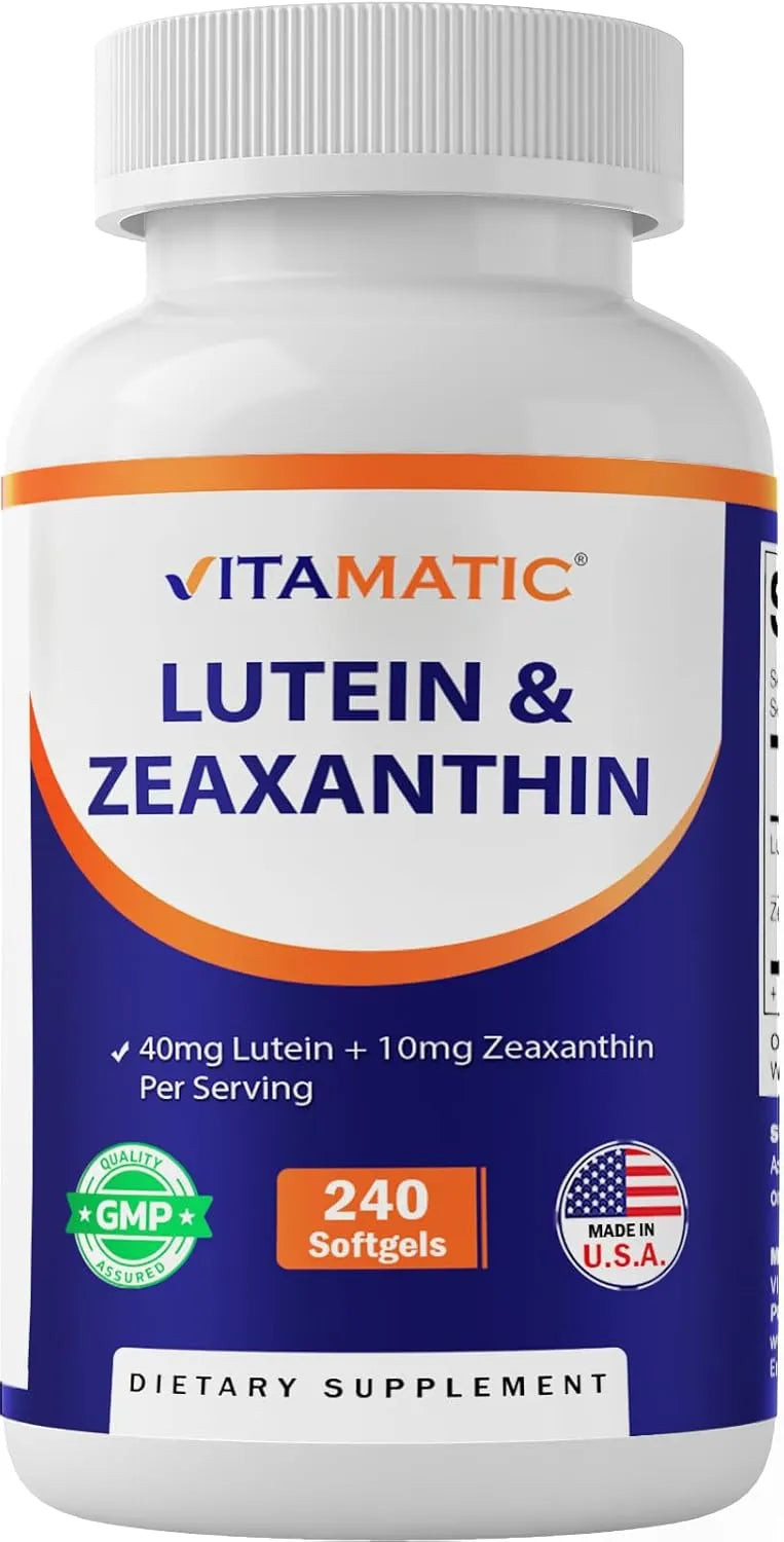 VITAMATIC - Vitamatic Lutein 40Mg. with Zeaxanthin 10Mg. 240 Capsulas Blandas - The Red Vitamin MX - Suplementos Alimenticios - {{ shop.shopifyCountryName }}
