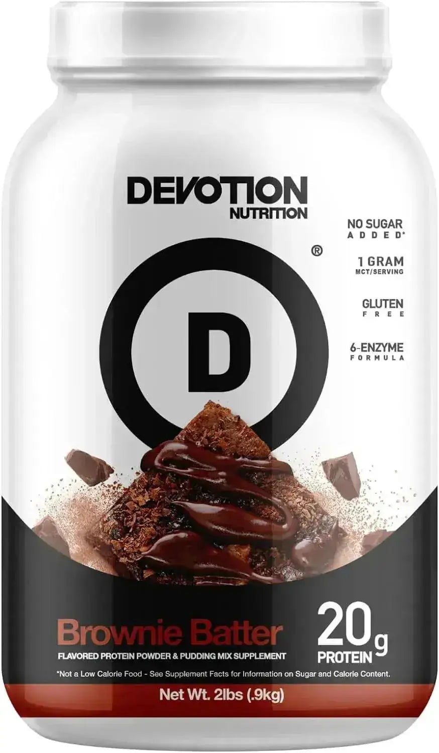 DEVOTION NUTRITION - Devotion Nutrition Protein Powder Brownie Batter 2 Lbs. - The Red Vitamin MX - Suplementos Alimenticios - {{ shop.shopifyCountryName }}