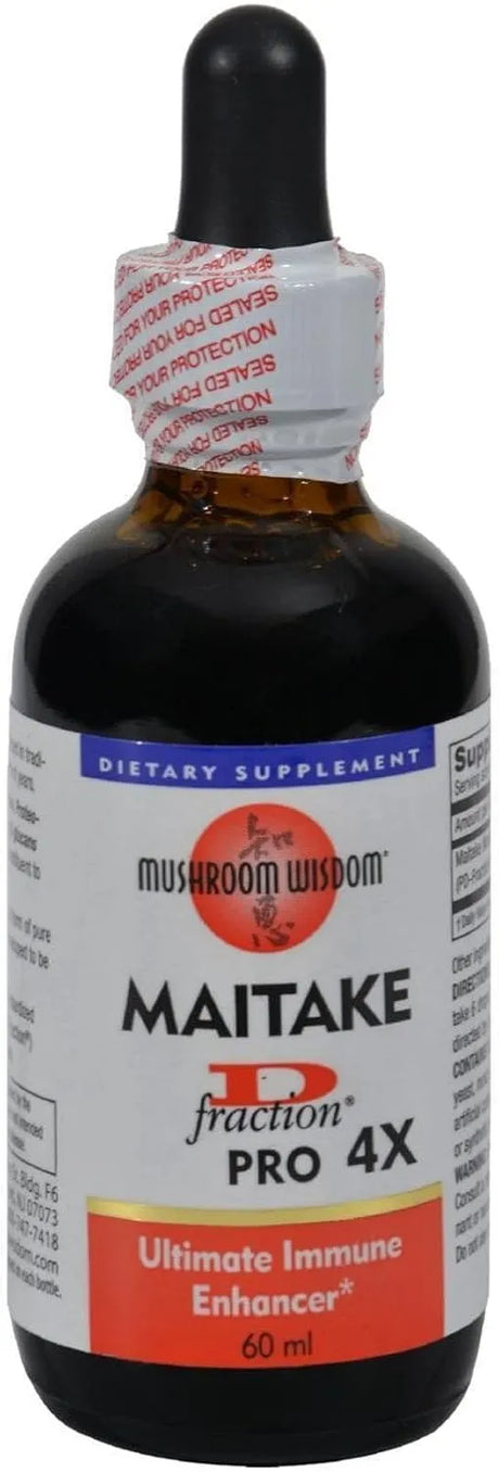 MUSHROOM WISDOM - Mushroom Wisdom Inc. Maitake D Fraction Pro 4X 60Ml. - The Red Vitamin MX - Suplementos Alimenticios - {{ shop.shopifyCountryName }}