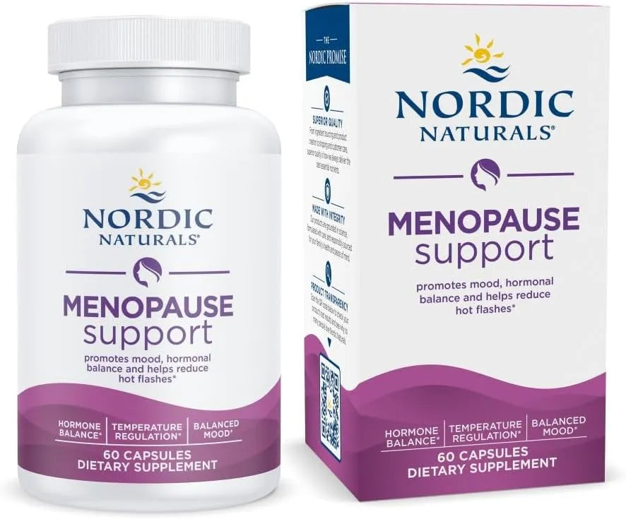 NORDIC NATURALS - Nordic Naturals Menopause Support 60 Capsulas - The Red Vitamin MX - Suplementos Alimenticios - {{ shop.shopifyCountryName }}
