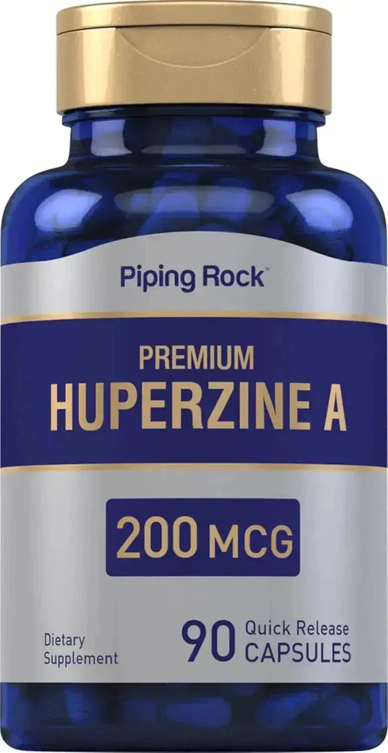 PIPING ROCK - Piping Rock Huperzine A 200mcg 90 Capsulas - The Red Vitamin MX - Suplementos Alimenticios - {{ shop.shopifyCountryName }}