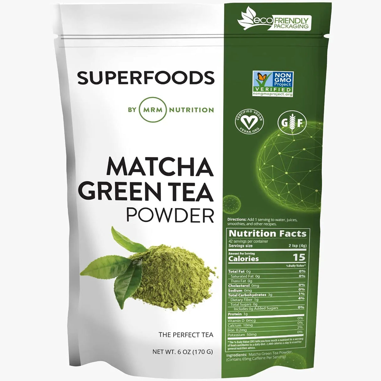 MRM - MRM Super Foods Matcha Green Tea Powder 170Gr. - The Red Vitamin MX - Suplementos Alimenticios - {{ shop.shopifyCountryName }}