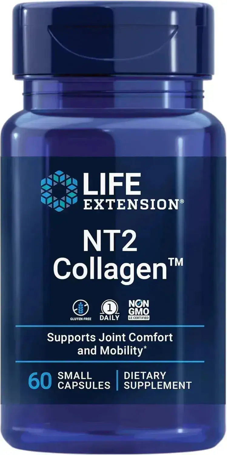 LIFE EXTENSION - Life Extension NT2 Collagen 60 Capsulas - The Red Vitamin MX - Suplementos Alimenticios - {{ shop.shopifyCountryName }}