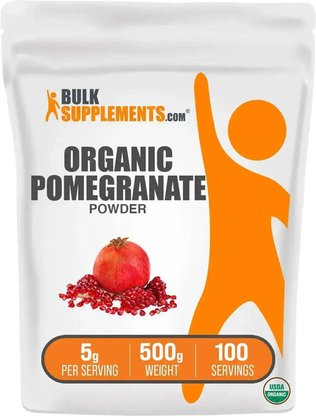 BULK SUPPLEMENTS - Bulk Supplements Organic Pomegranate Powder 500Gr. - The Red Vitamin MX - Suplementos Alimenticios - {{ shop.shopifyCountryName }}