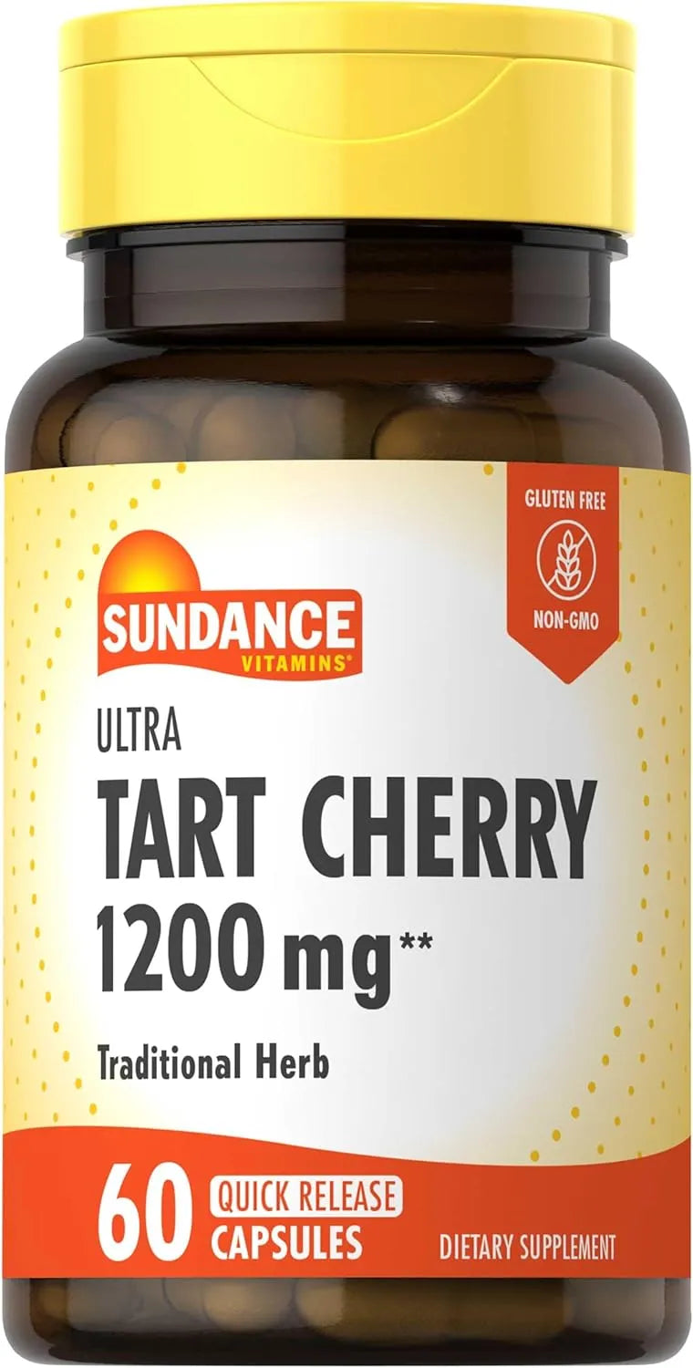 SUNDANCE - Sundance Tart Cherry 1200Mg. 60 Capsulas - The Red Vitamin MX - Suplementos Alimenticios - {{ shop.shopifyCountryName }}