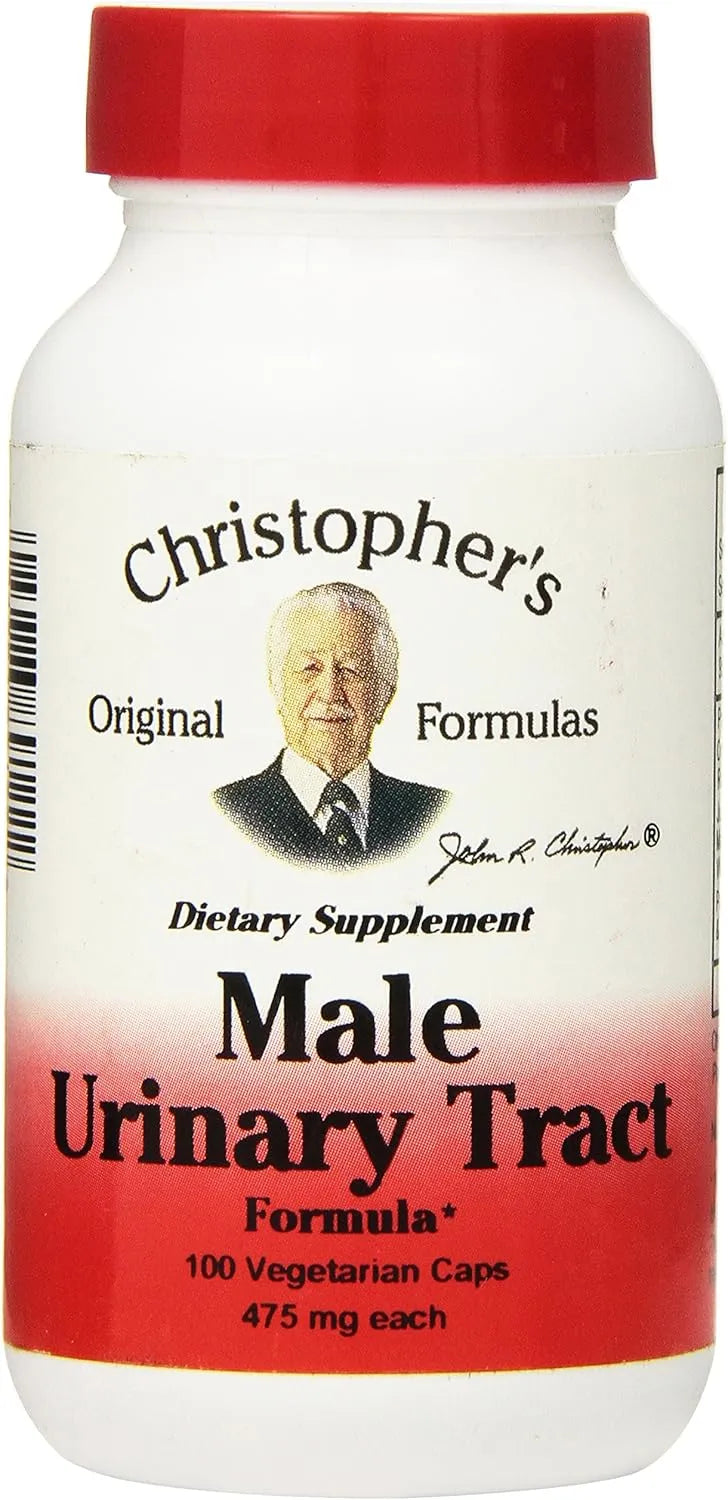 CHRISTOPHER´S - Christopher’s Original Formulas Male Urinary Tract Support 100 Capsulas - The Red Vitamin MX - Suplementos Alimenticios - {{ shop.shopifyCountryName }}